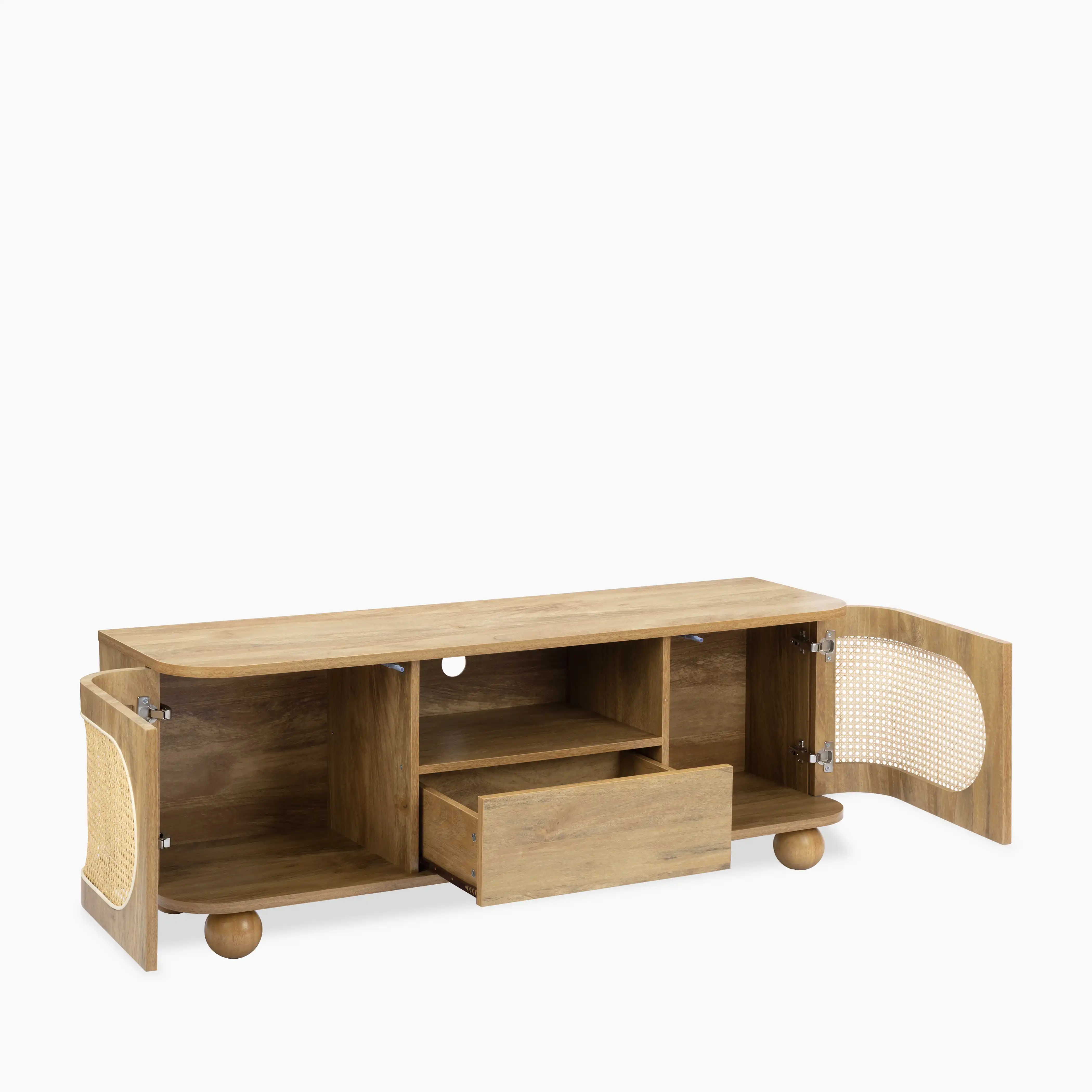 Una Wooden TV Stand | Oak & Cane - Image 6