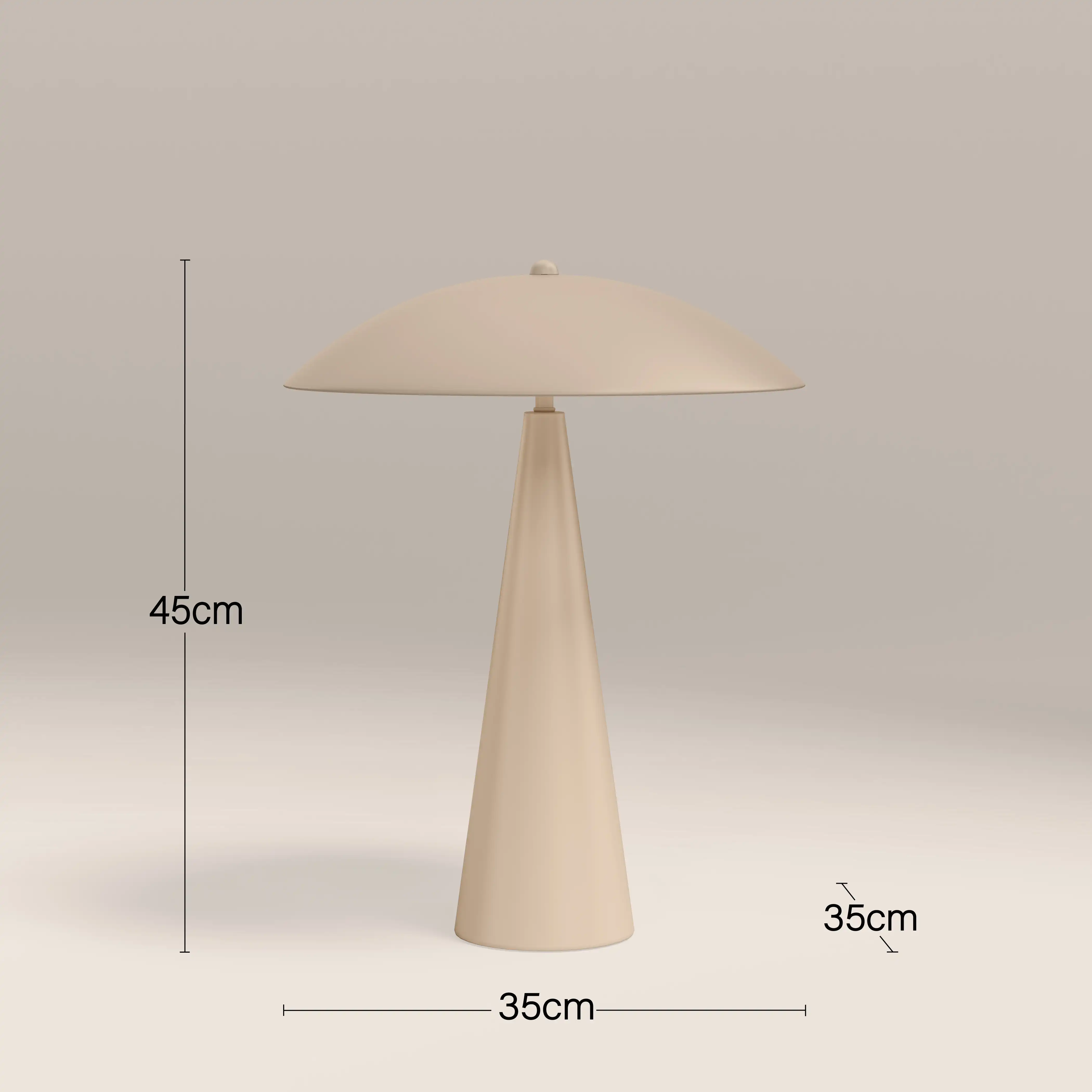 Valence Table Lamp | Nude - Image 3