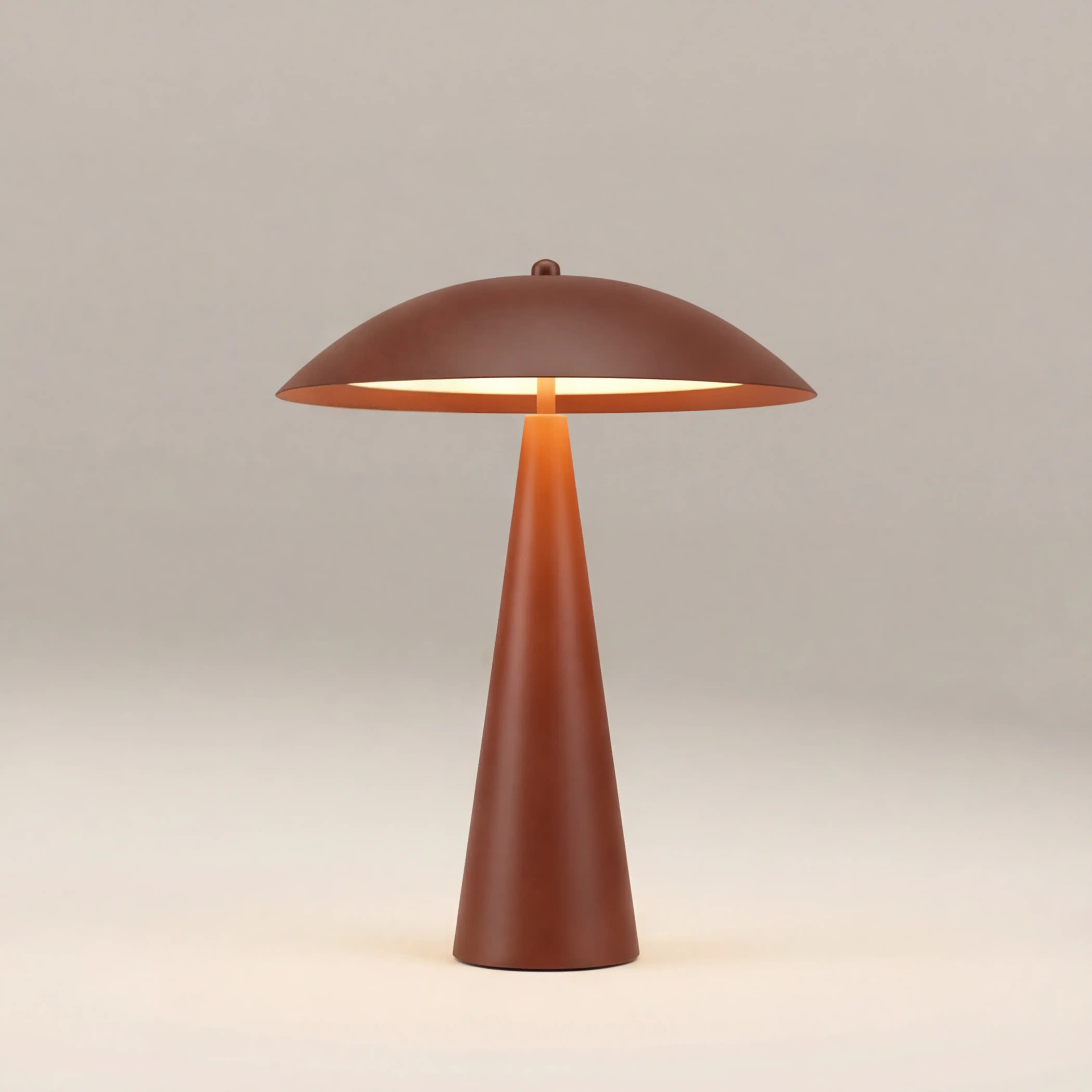 Valence Table Lamp | Rust Red - Image 3