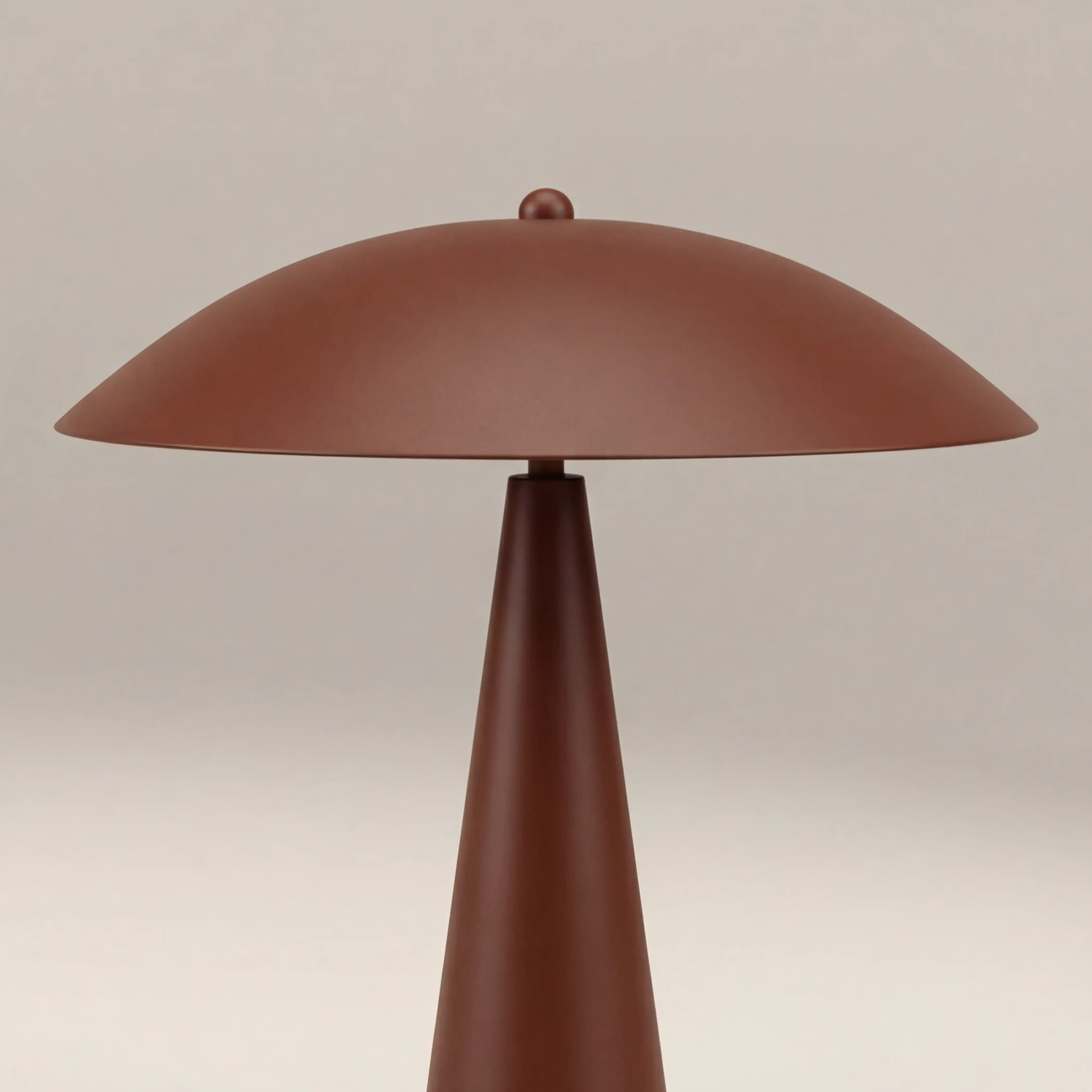 Valence Table Lamp | Rust Red - Image 5