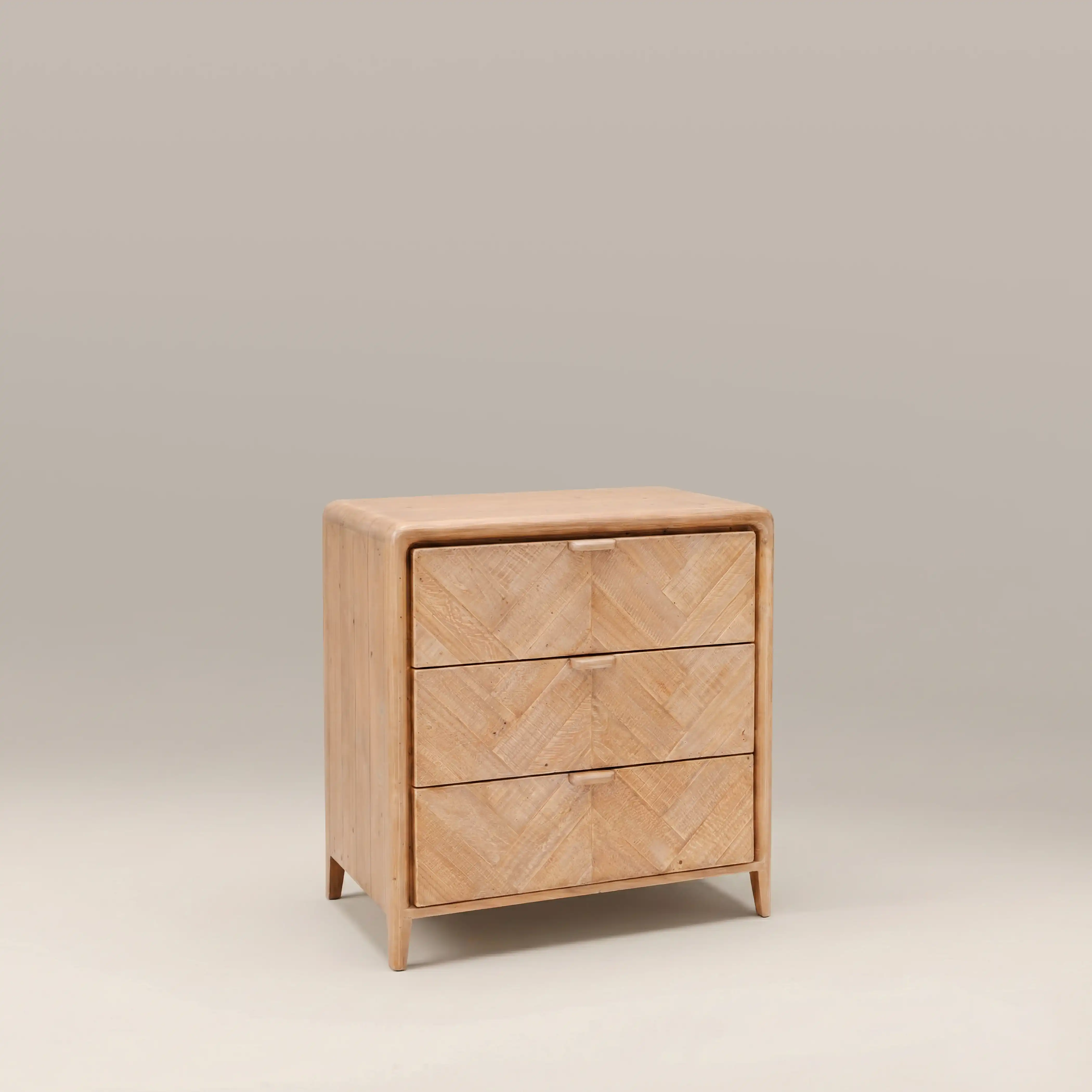 Winslow 3 Drawer Chest of Drawers | Natural - Image 2