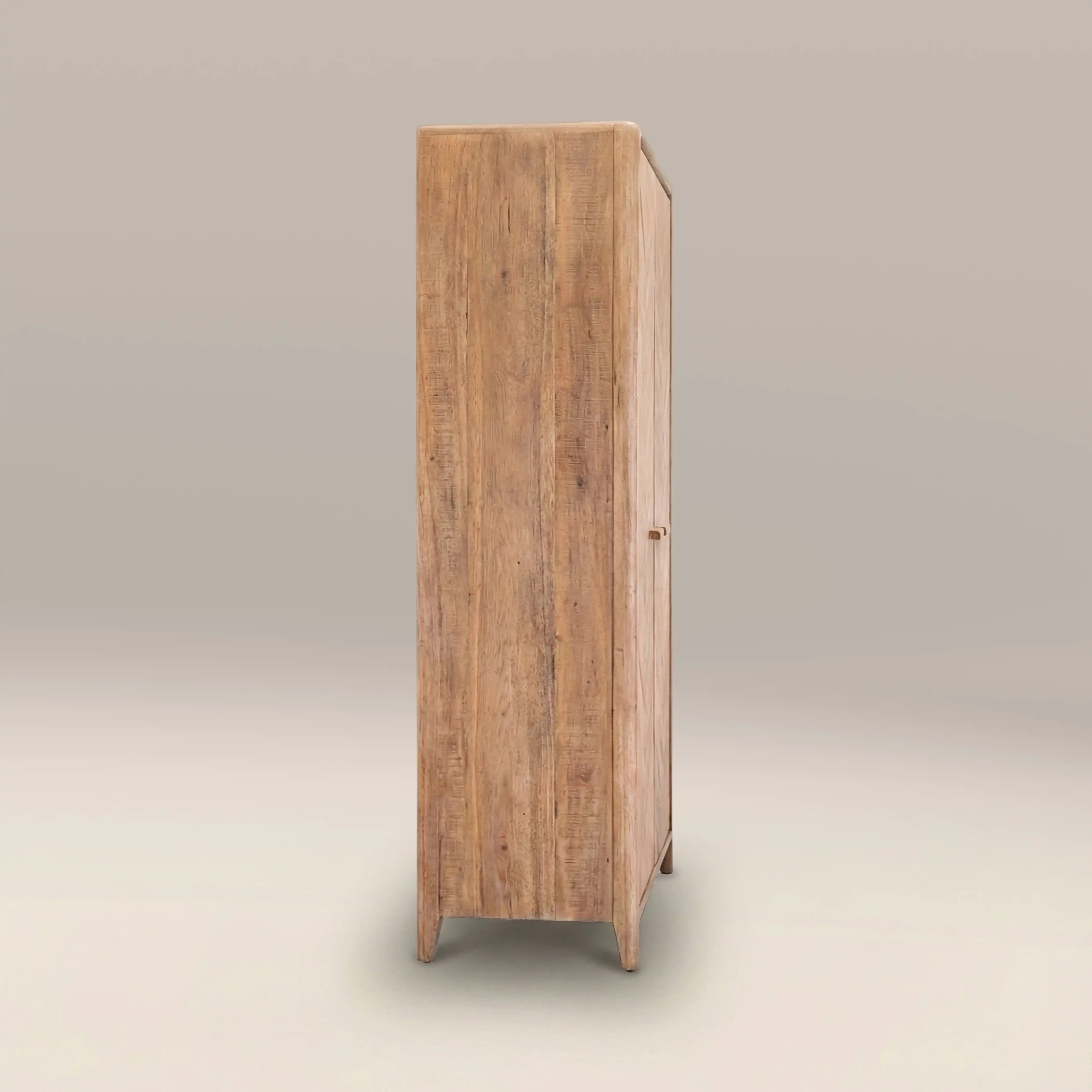 Winslow Wooden Double Wardrobe | Natural - Image 3