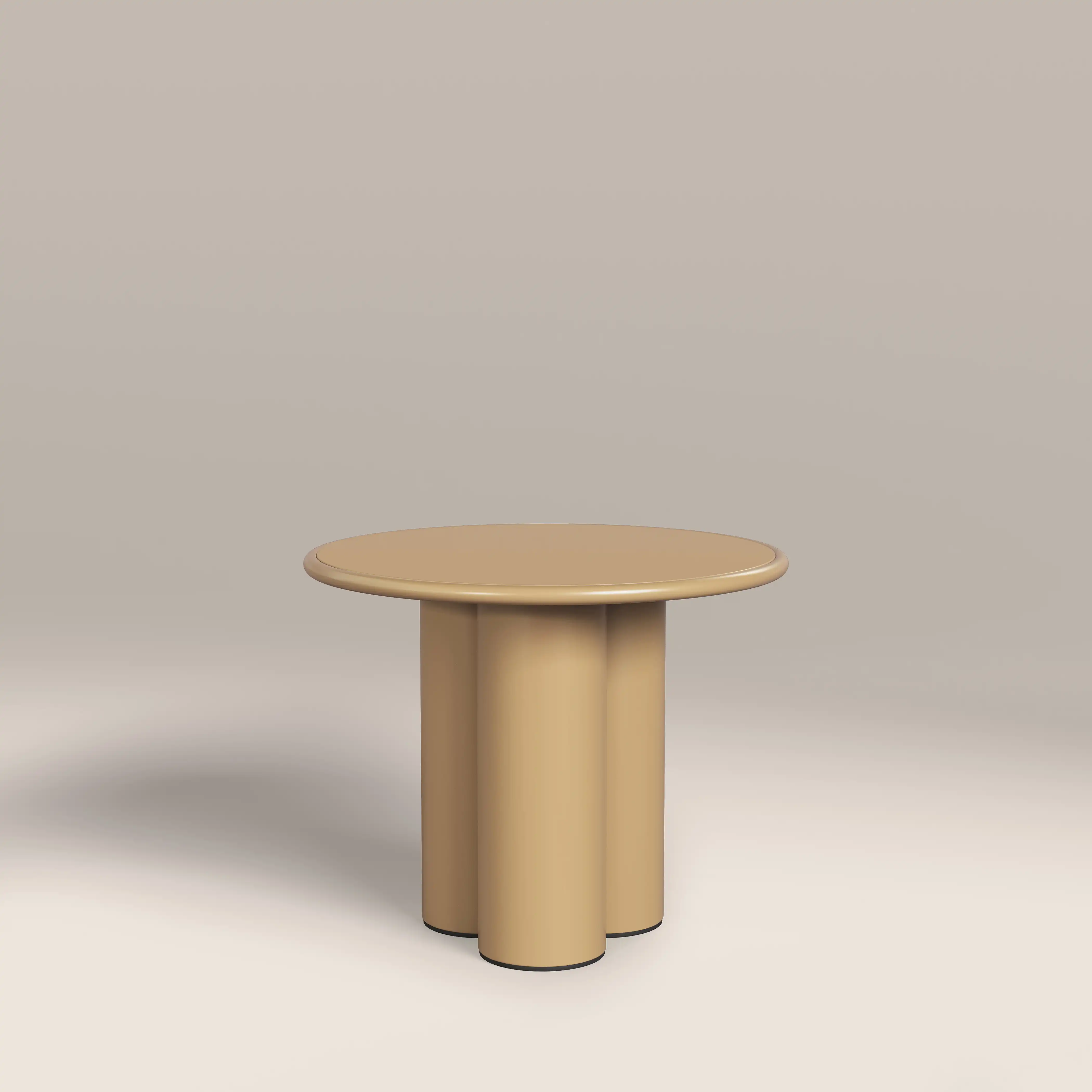 Zoey Round Side Table | Caramel - Image 4