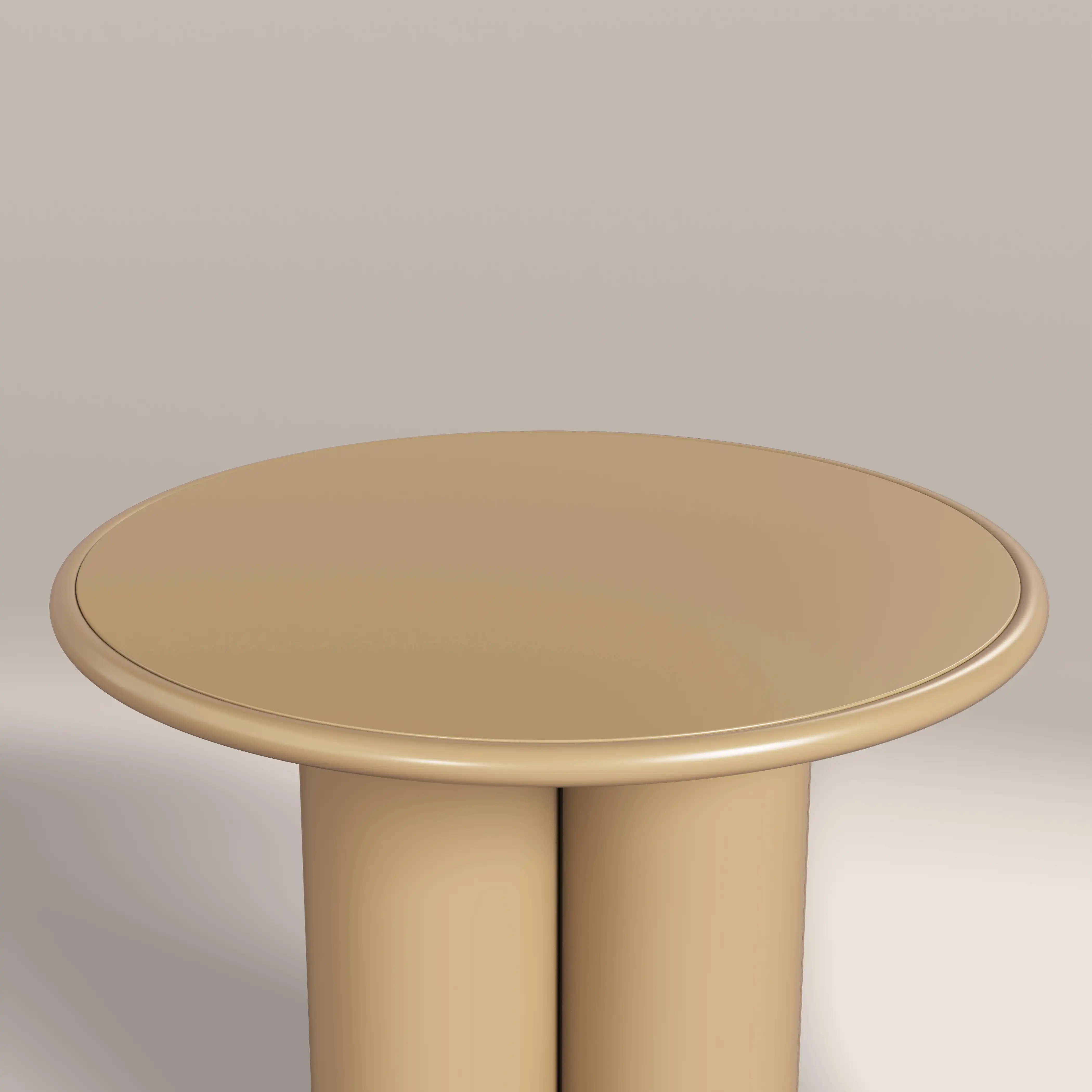 Zoey Round Side Table | Caramel - Image 5